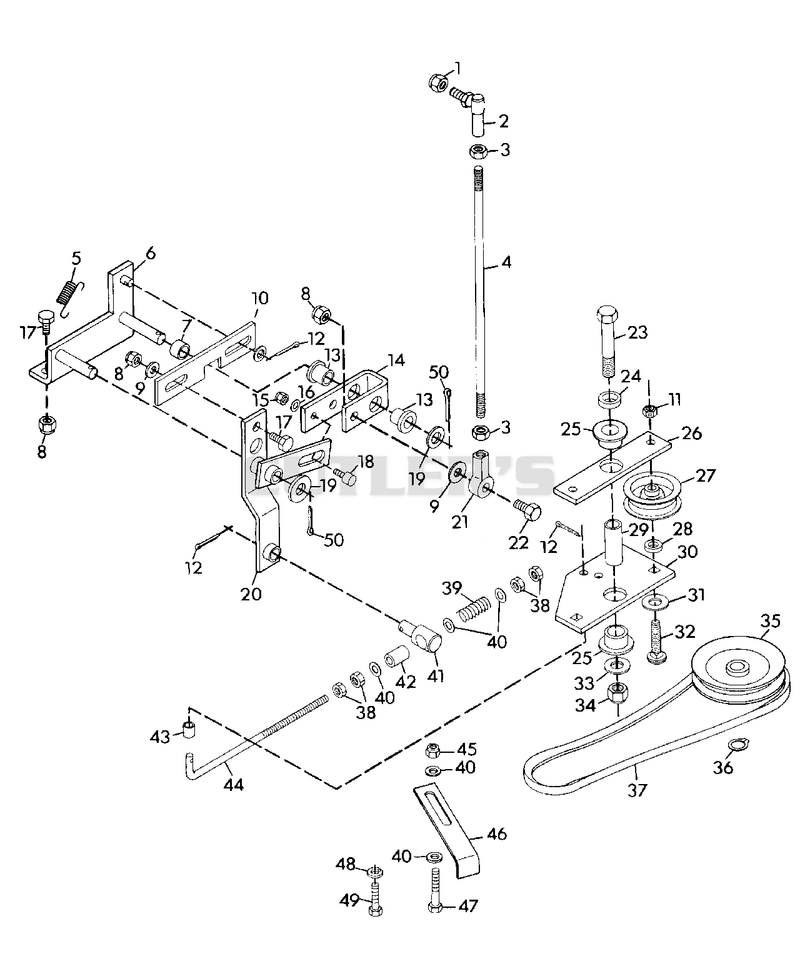 TRACTION CLUTCH LINKAGE