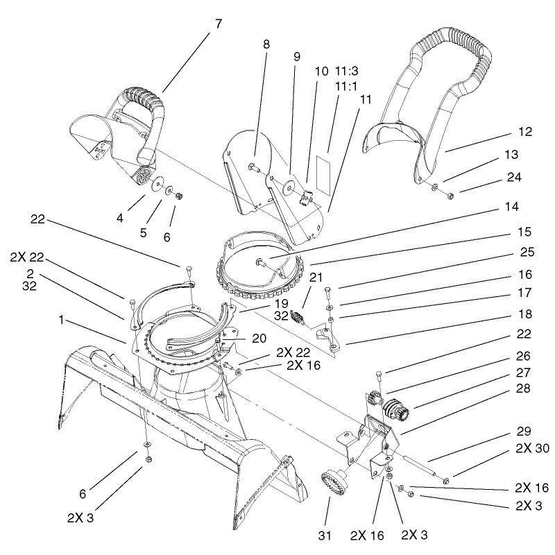 Chute Assembly