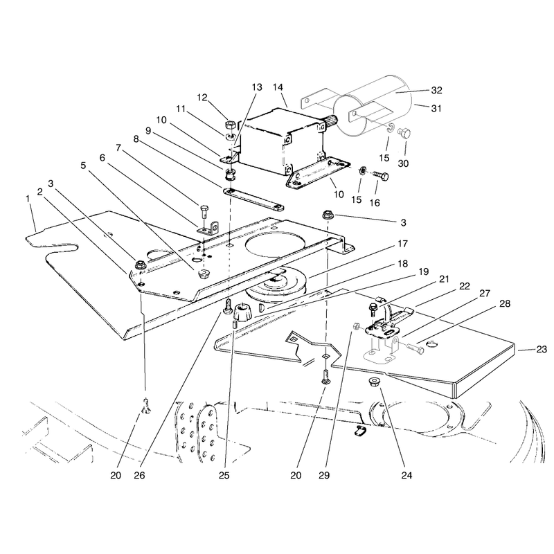 Covers and Gear Box Assembly