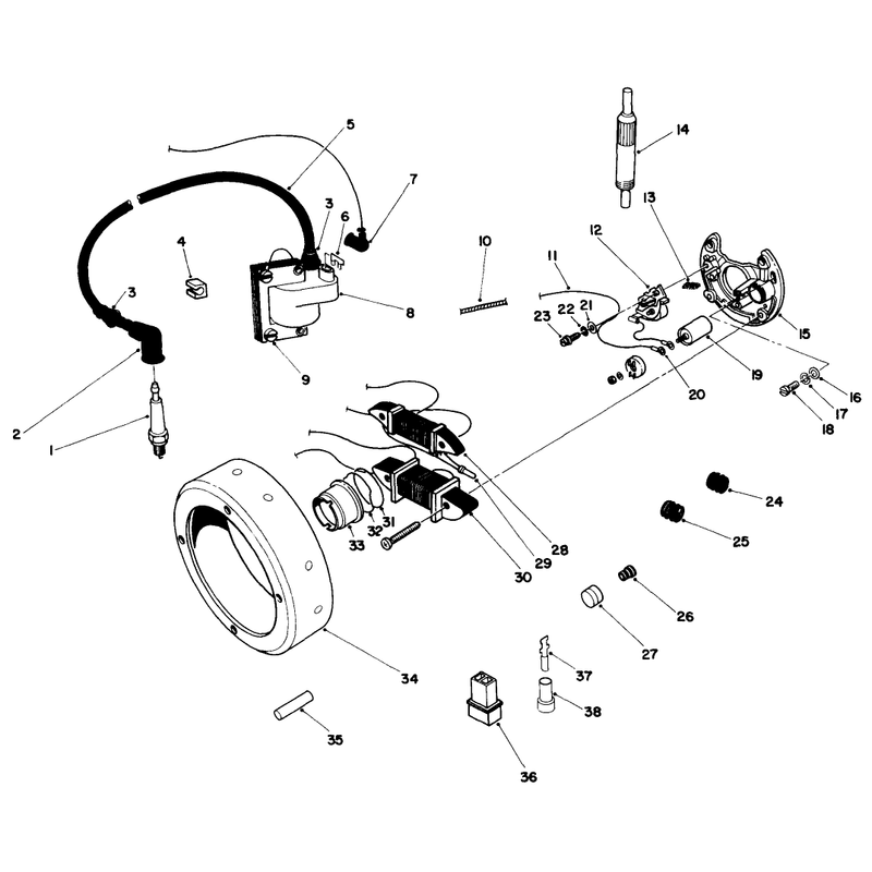 Magnetic Flywheel Assembly