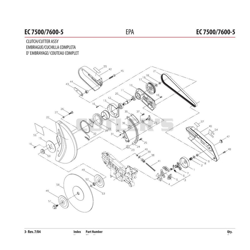 CLUTCH/CUTTER ASSY