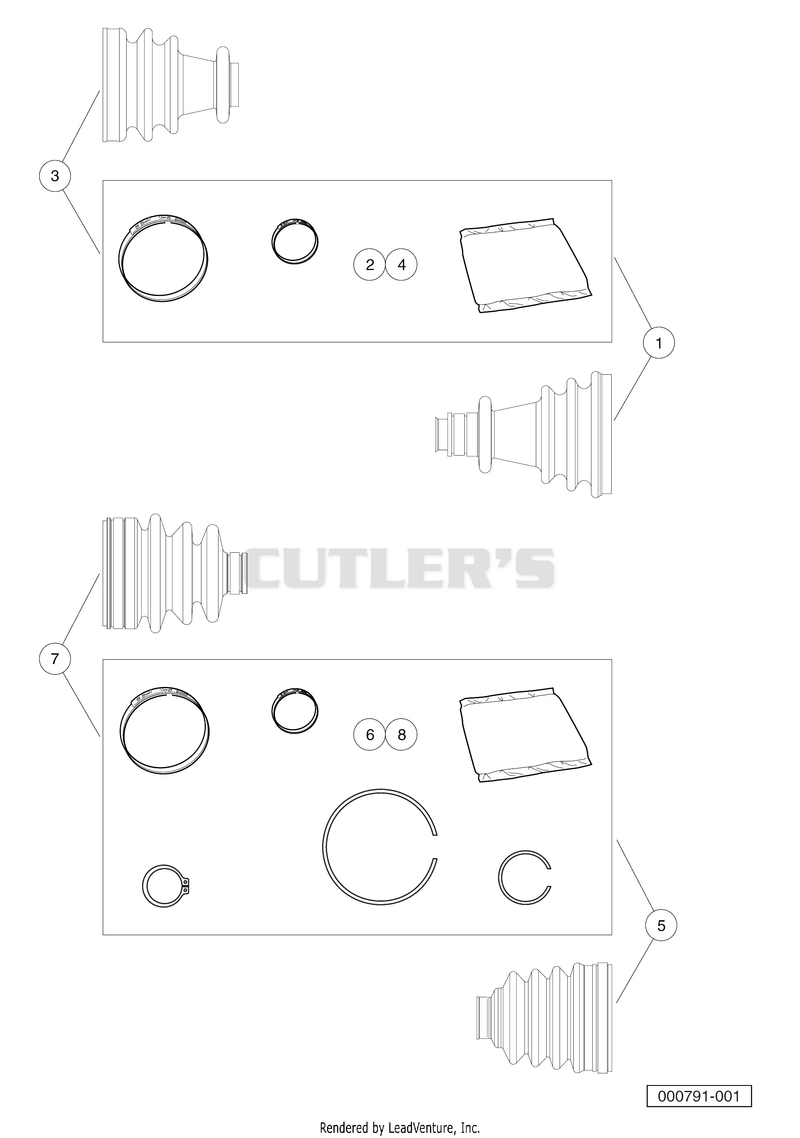 Cv Boot Repair Kits