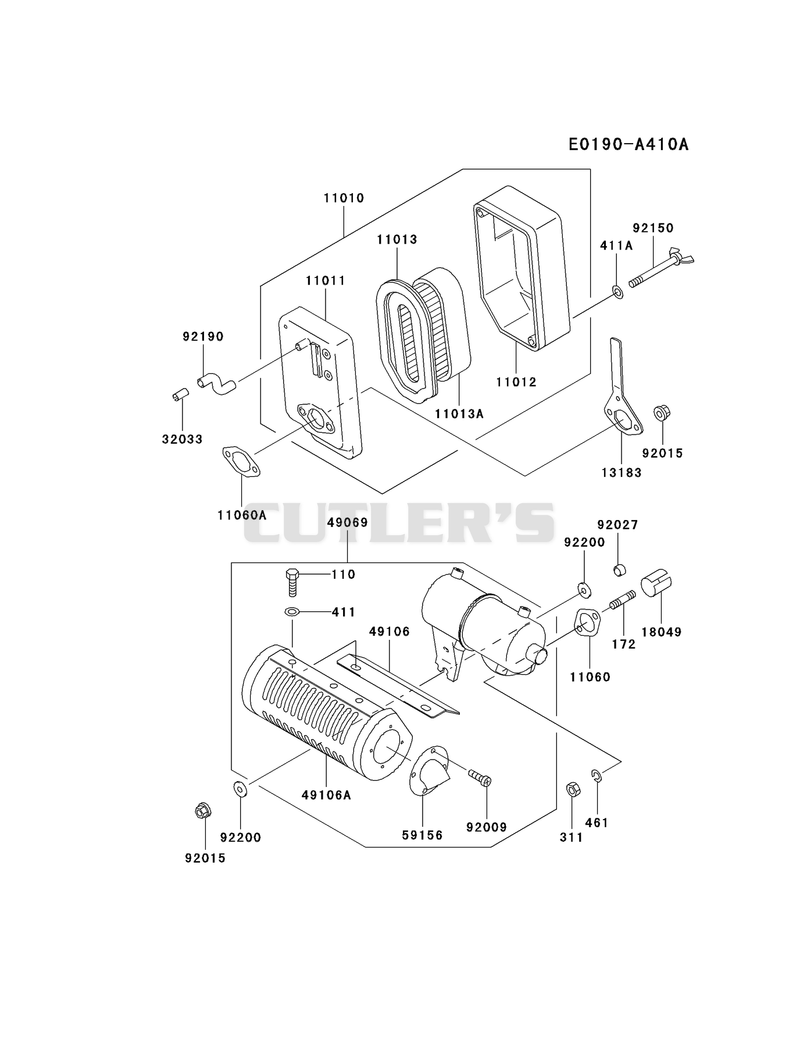 AIR-FILTER/MUFFLER