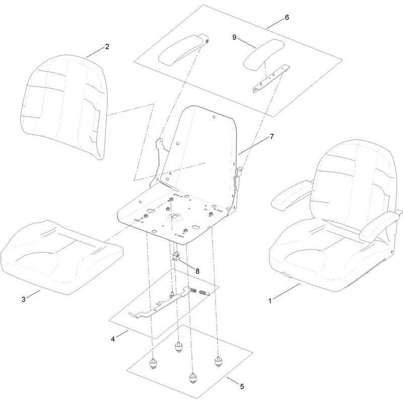 Seat Assembly No. 131-4147