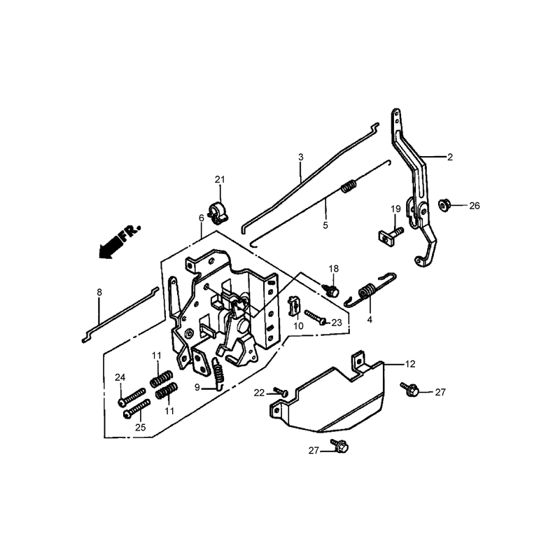 Control Assembly Honda GXV160K1-A1T