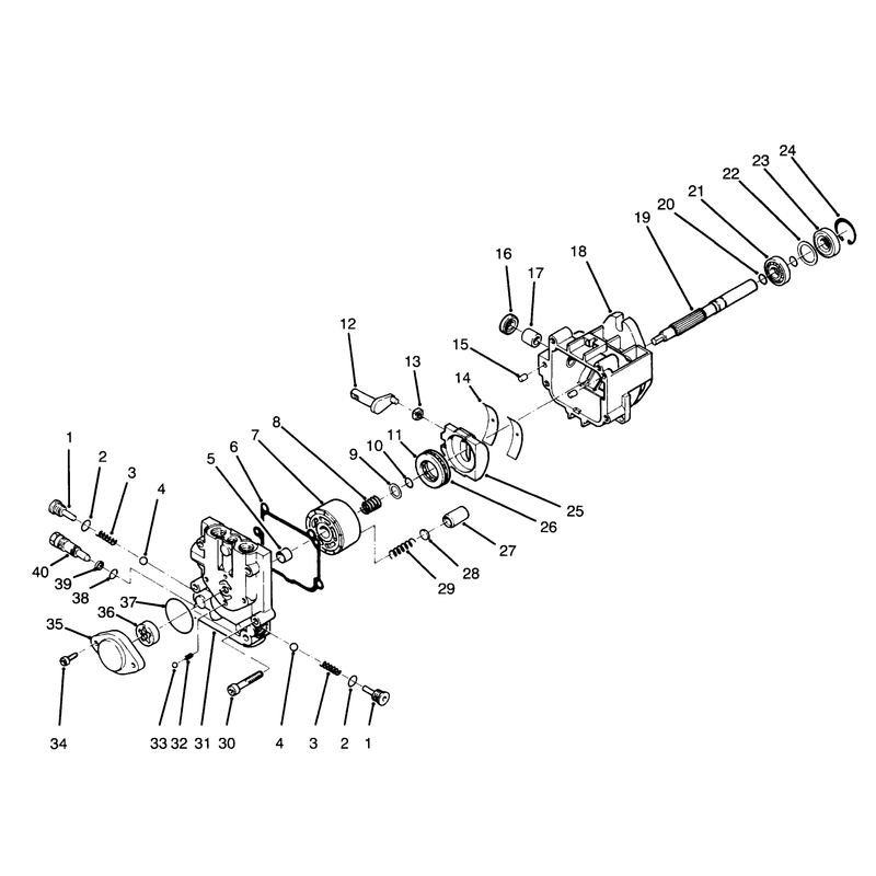 Hydraulic Pump Assembly No 82-8220