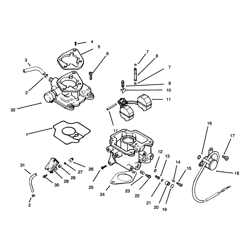 Carburetor and Fuel Pump