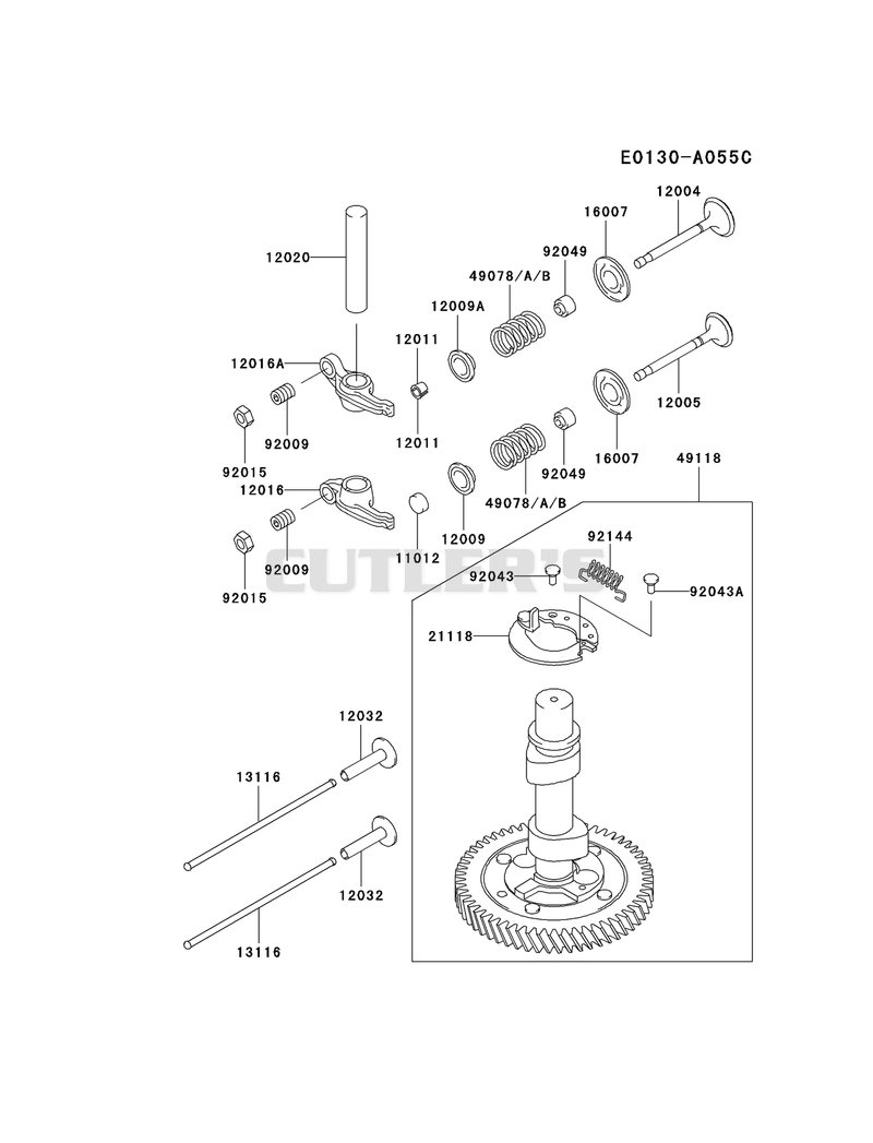 VALVE/CAMSHAFT