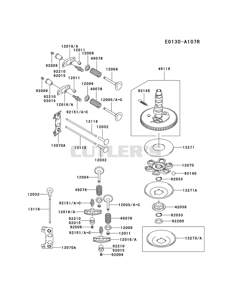 VALVE/CAMSHAFT