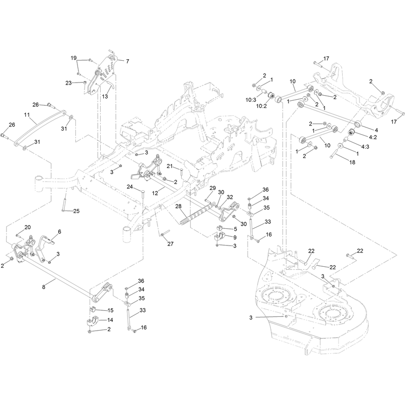Deck Lift Assembly