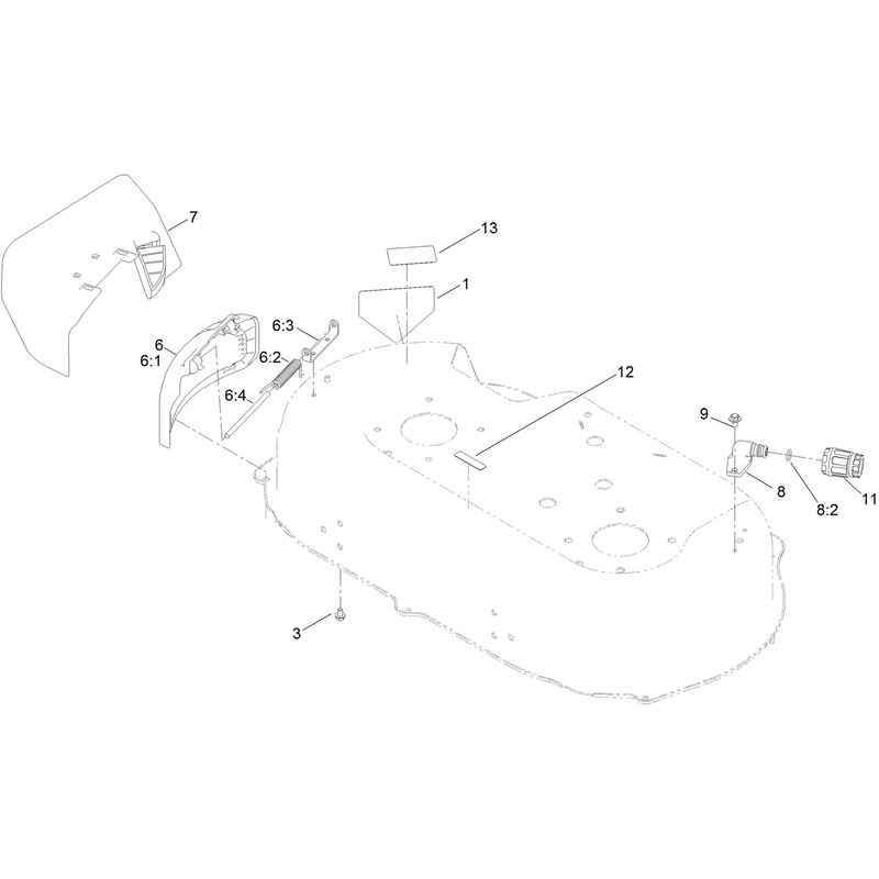 Side Discharge Chute Assembly