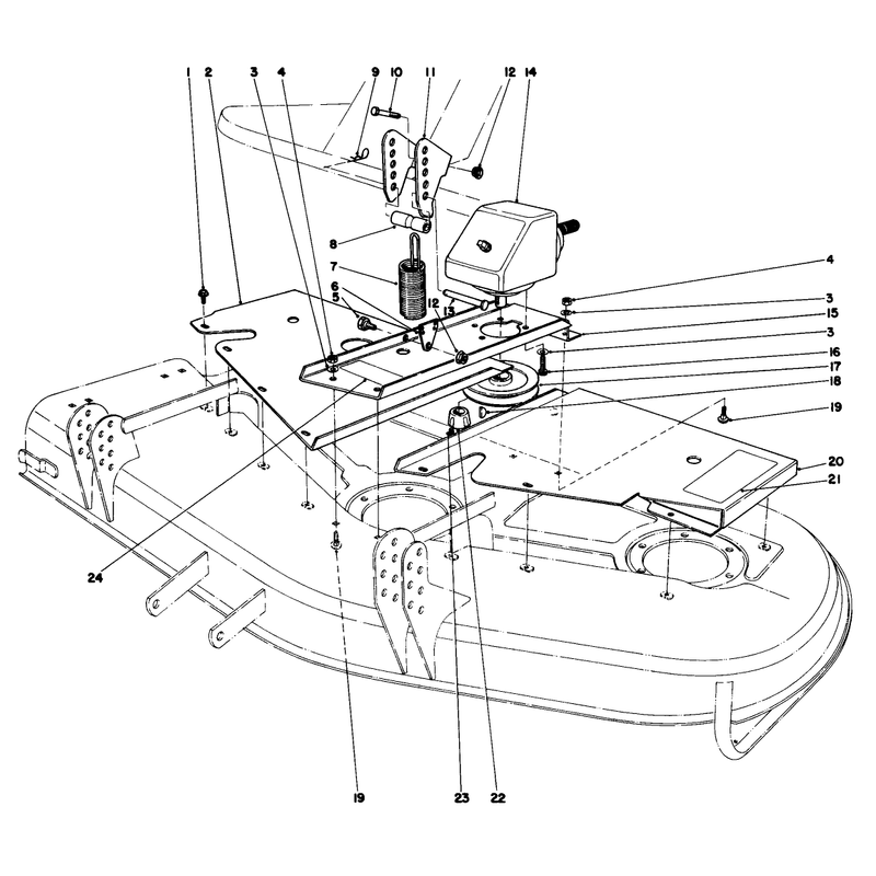 Cutting Unit Model No 30555 Continued