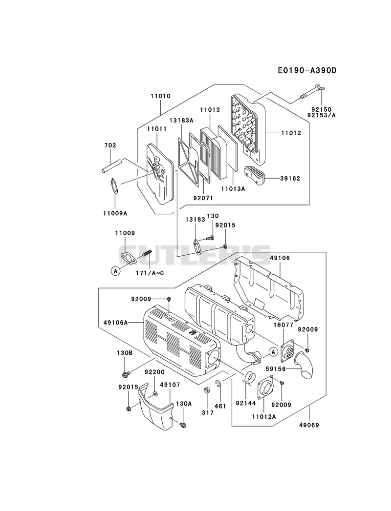 AIR-FILTER/MUFFLER