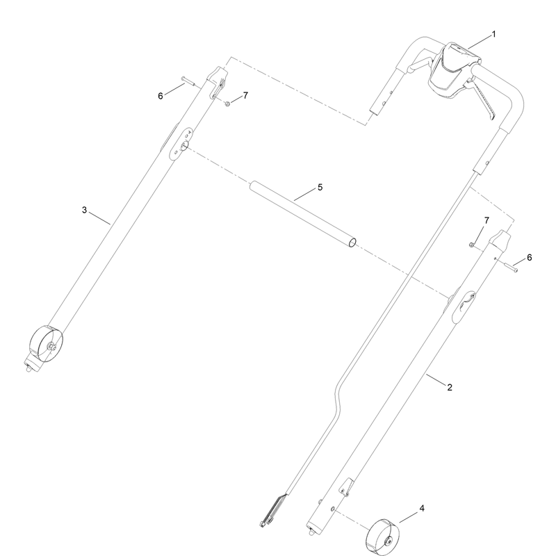 Handle Bar Control Assembly