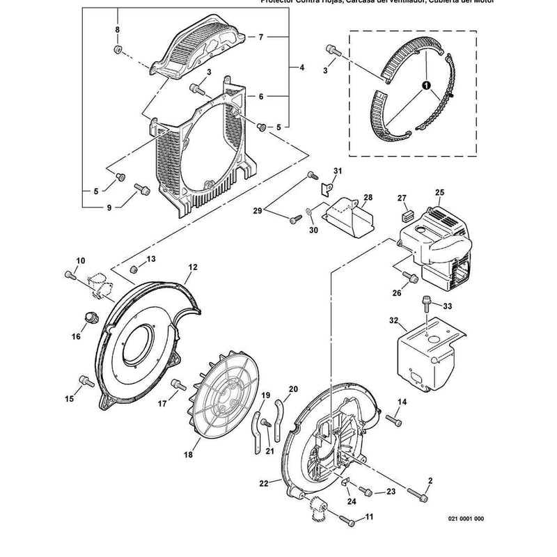 Leaf Gaurd, Fan Cover, Engine Cover
