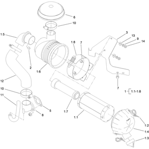 Heavy Duty Air Filter Assembly