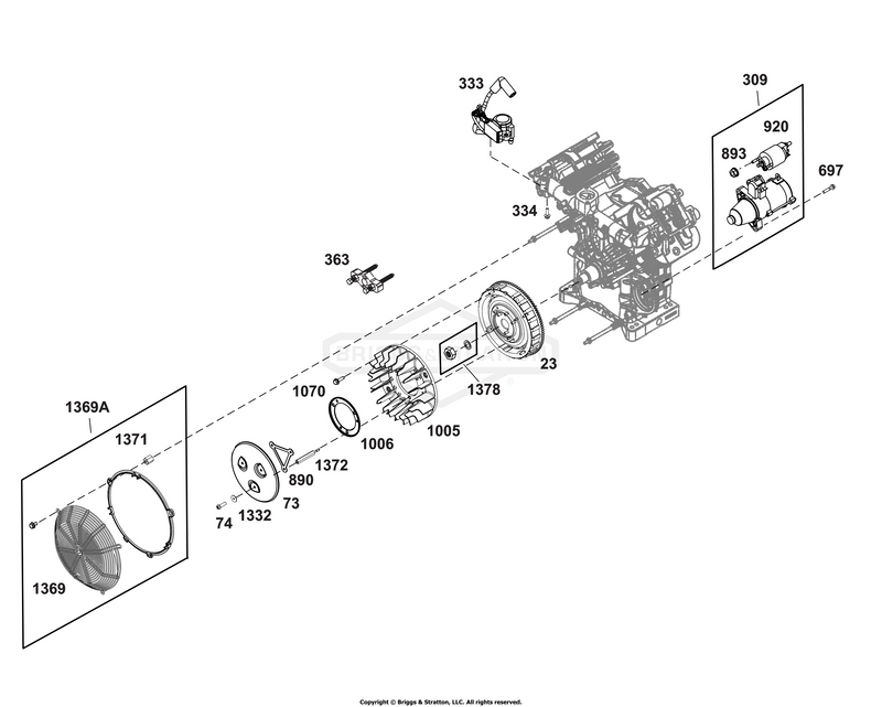 Flywheel, Ignition, and Starter Group