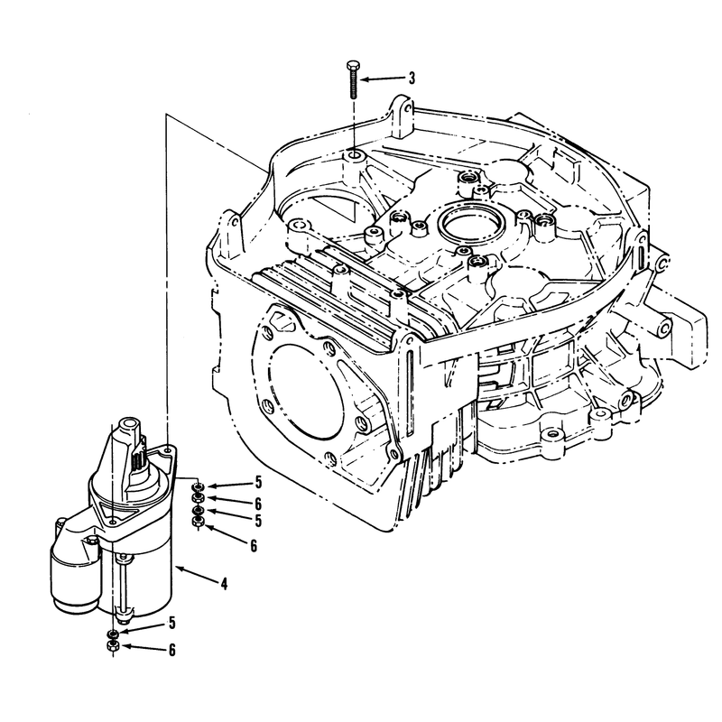 14hp Engine Starter Assembly