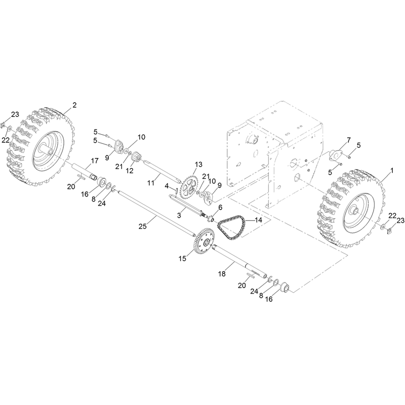 Autoturn Drive Assembly