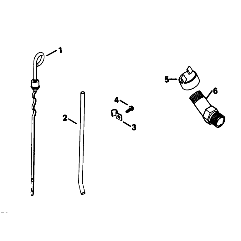 Dipstick Engine Kohler Model No Kt17qs Type No 24324 Continued