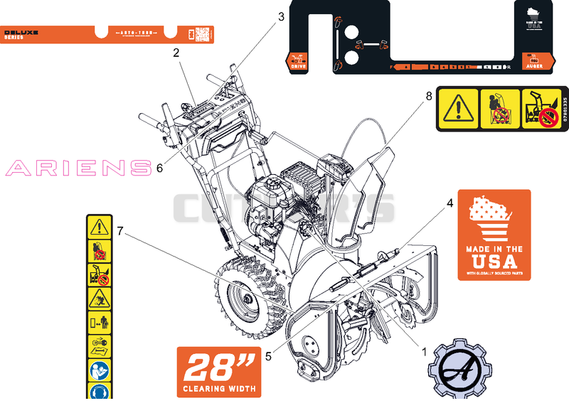 Decals - 28"