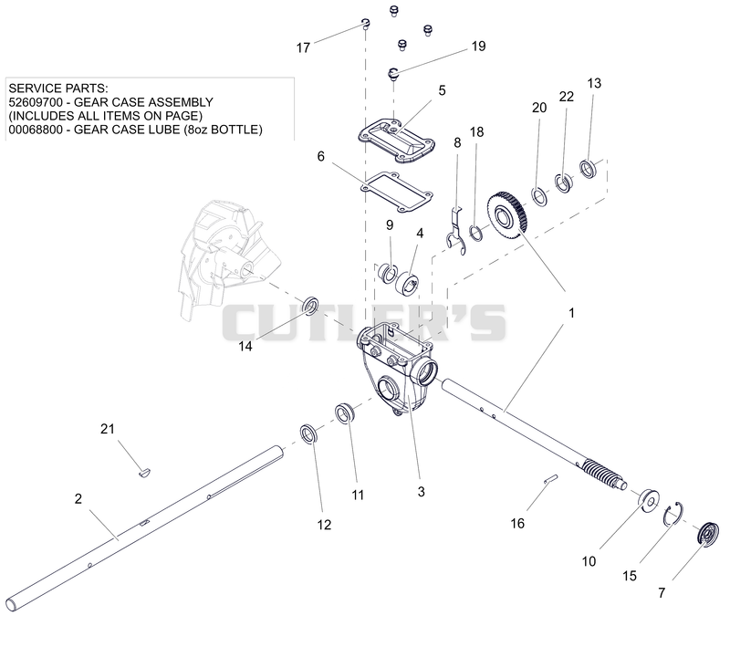 Gear Case - 28"
