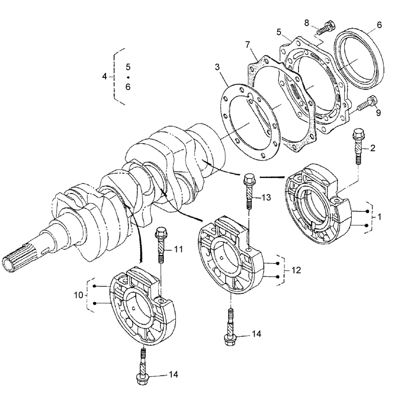 Main Bearing Case Assembly