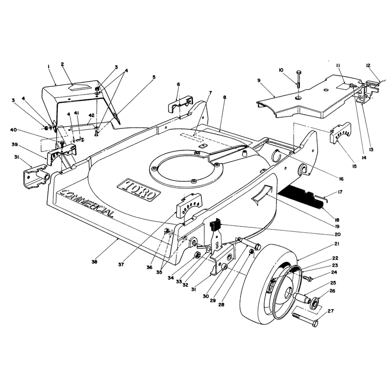 Housing Assembly (model 22680c)