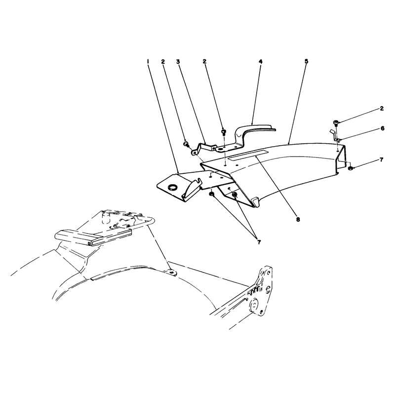 Side Discharge Chute Model No 59108 Optional
