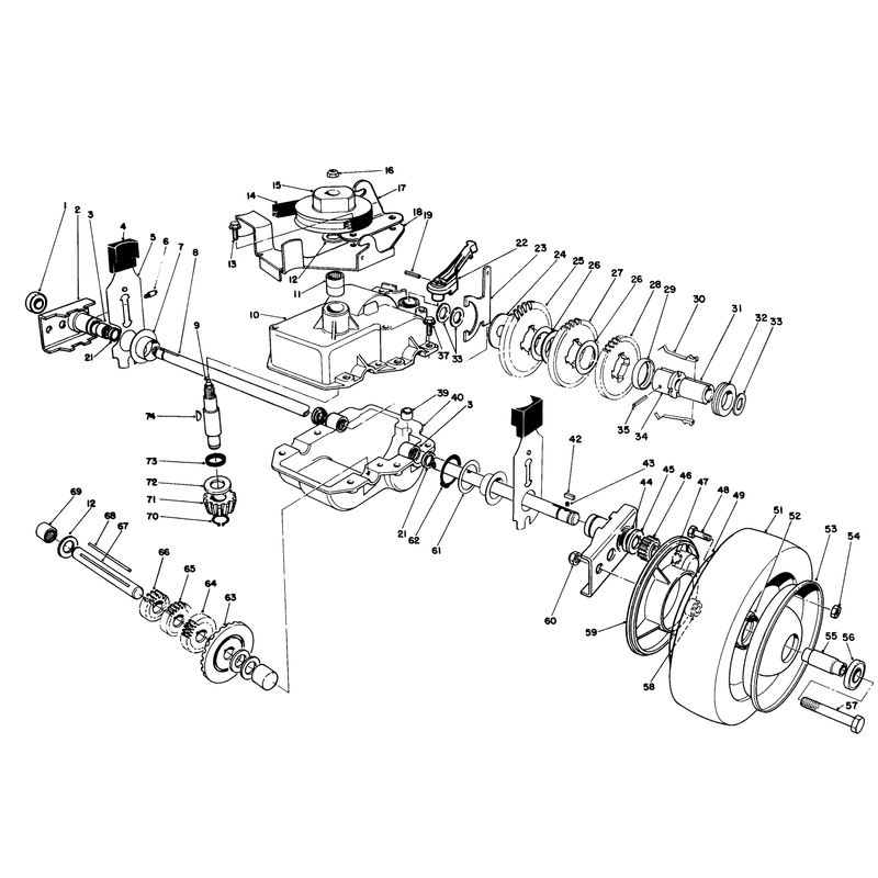 Gear Case Assembly
