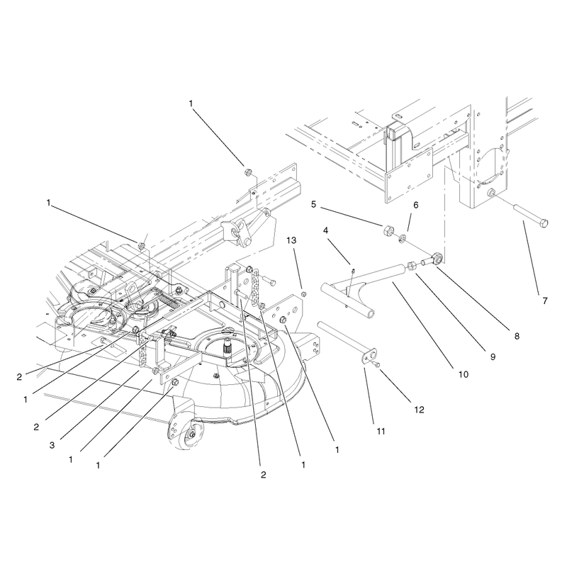 Deck Connection Assembly