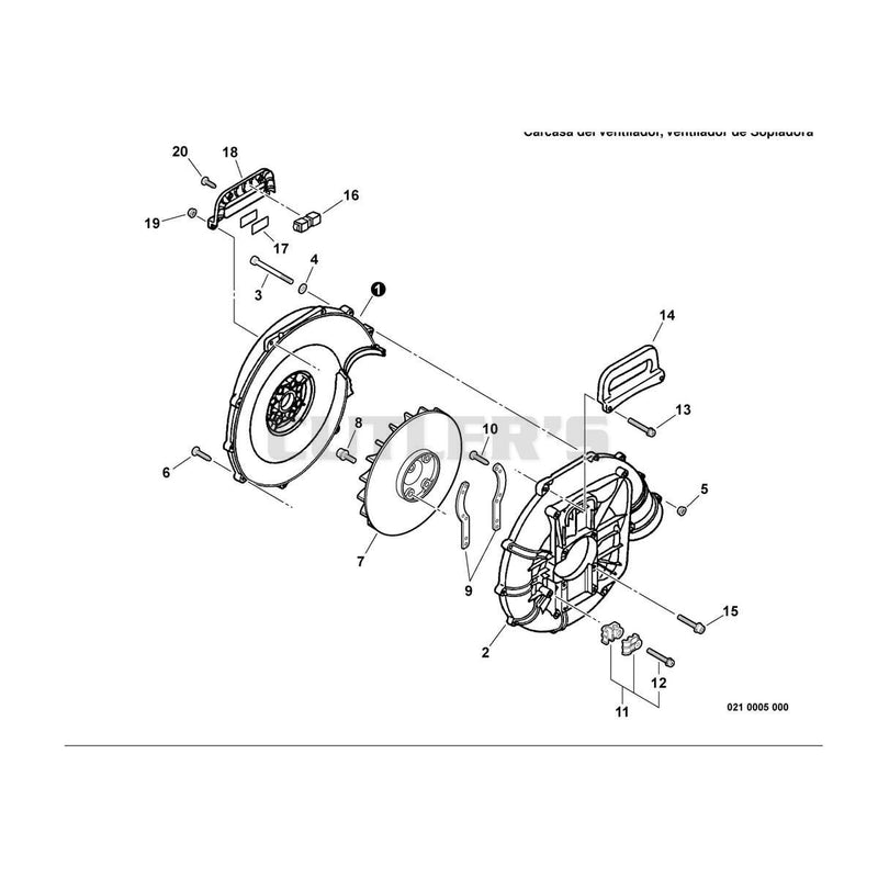 Fan Case, Blower Fan