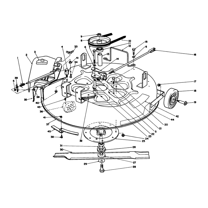 Cutting Unit Assembly