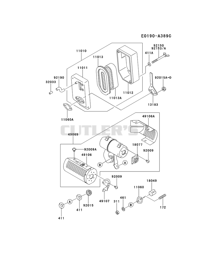 AIR-FILTER/MUFFLER