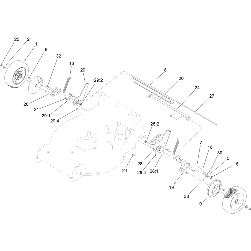 Rear Wheel Assembly