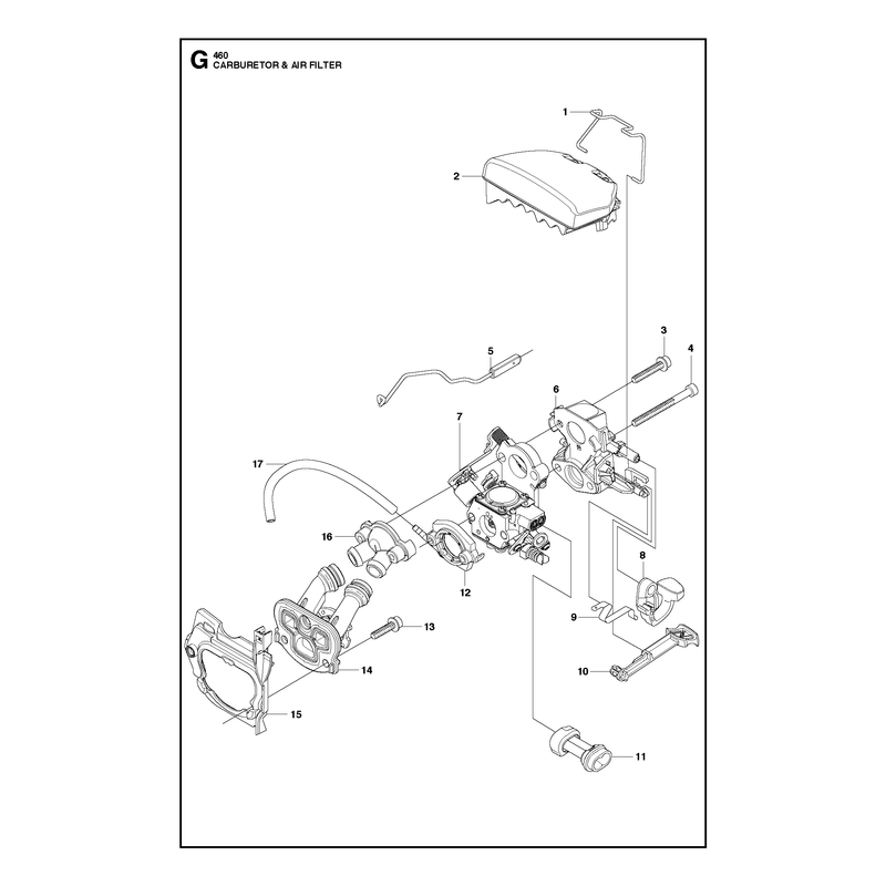 CARBURETOR AND AIR FILTER