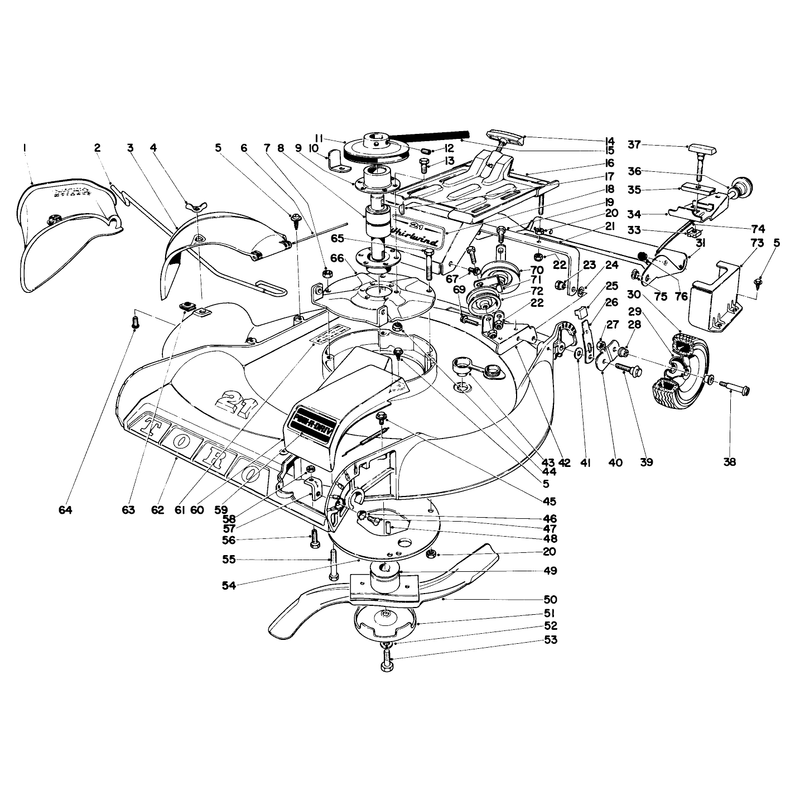 21in Whirlwind Sp Implement