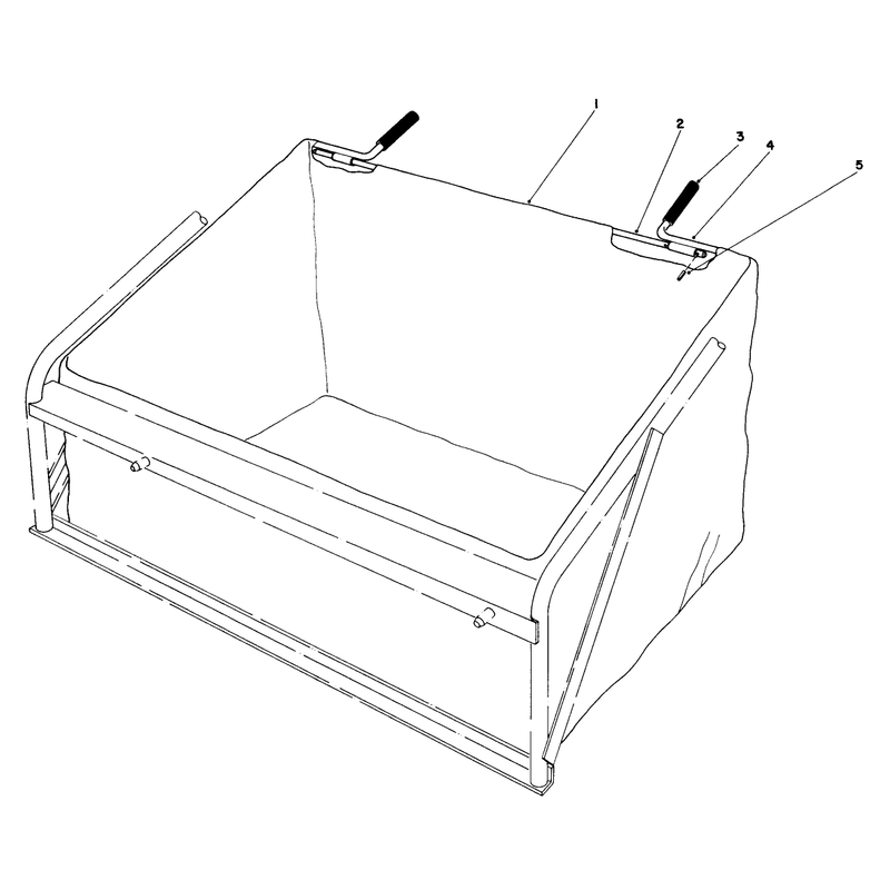 Leaf Bag Model 59123 (for Use On Twin Bagger Grass Catcher) (optional)