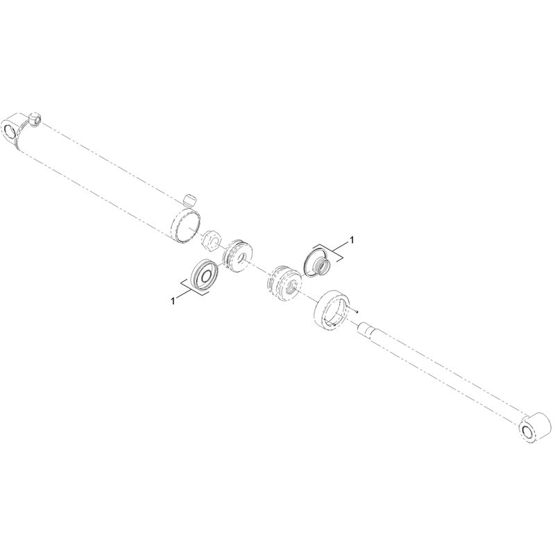 Hydraulic Cylinder Assembly No. 130-7464