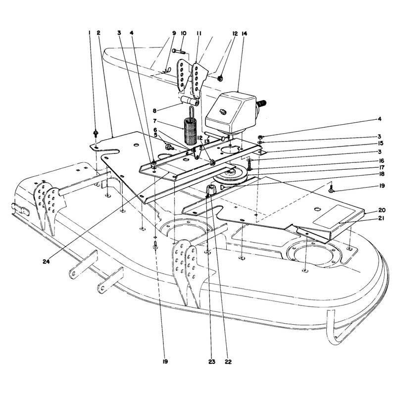 Cutting Unit Model No 30555 Continued