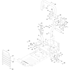 Roll Over Protection Assembly No 139-2638