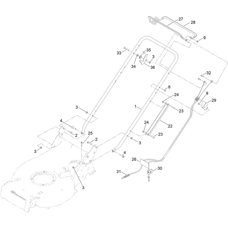 Handle and Control Assembly