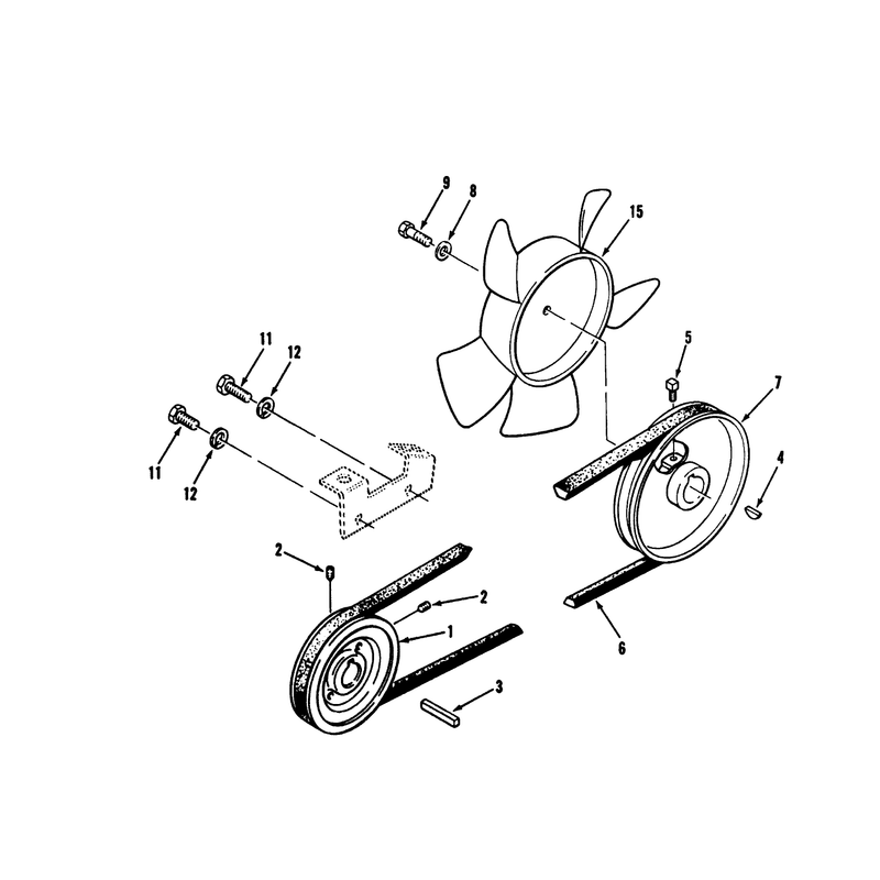 Drive Belt and Pulleys
