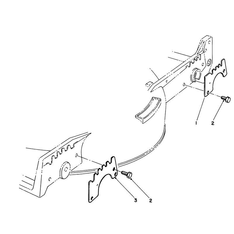 Wear Plate Kit No 49-4080 Optional