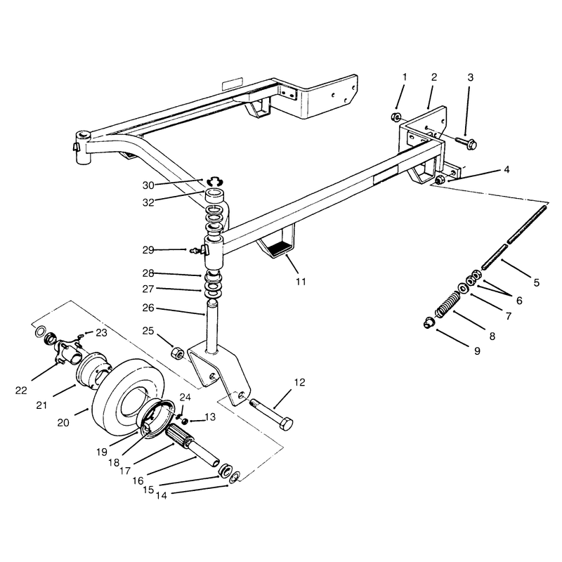 Carrier Frame Assembly