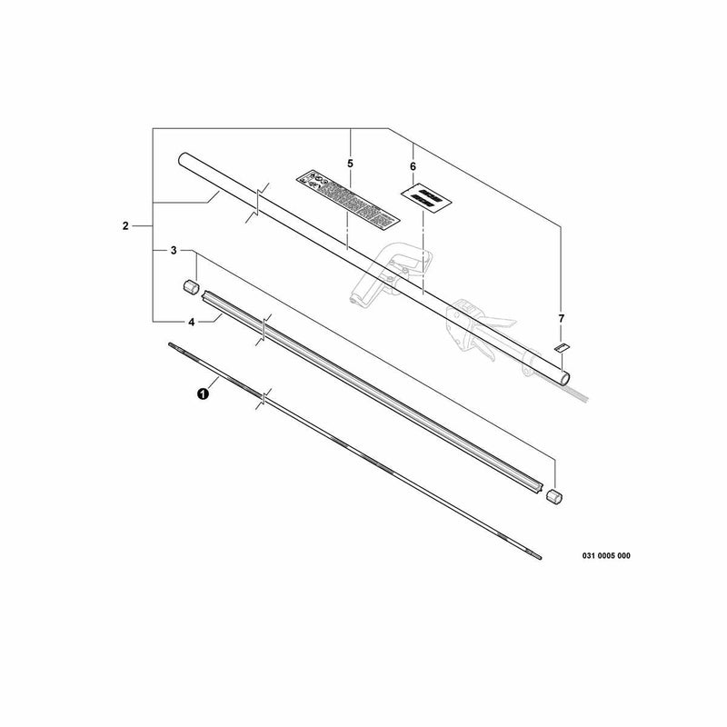 Main Pipe Assembly, Driveshaft