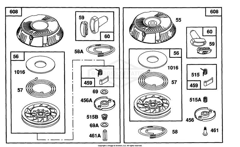 (2) Rewind Assemblies