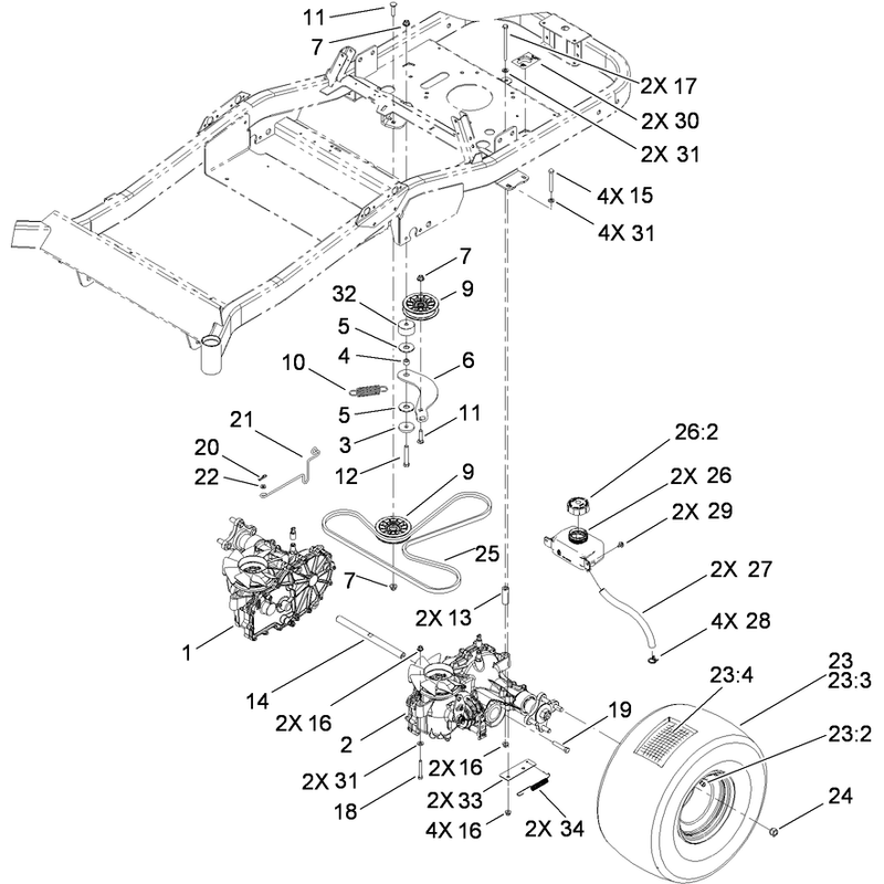 Traction Drive Assembly