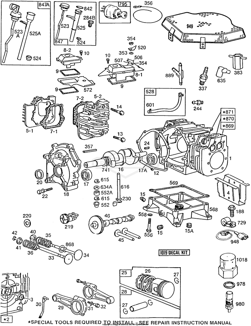 Cylinder,Cylinder Heads,Sump