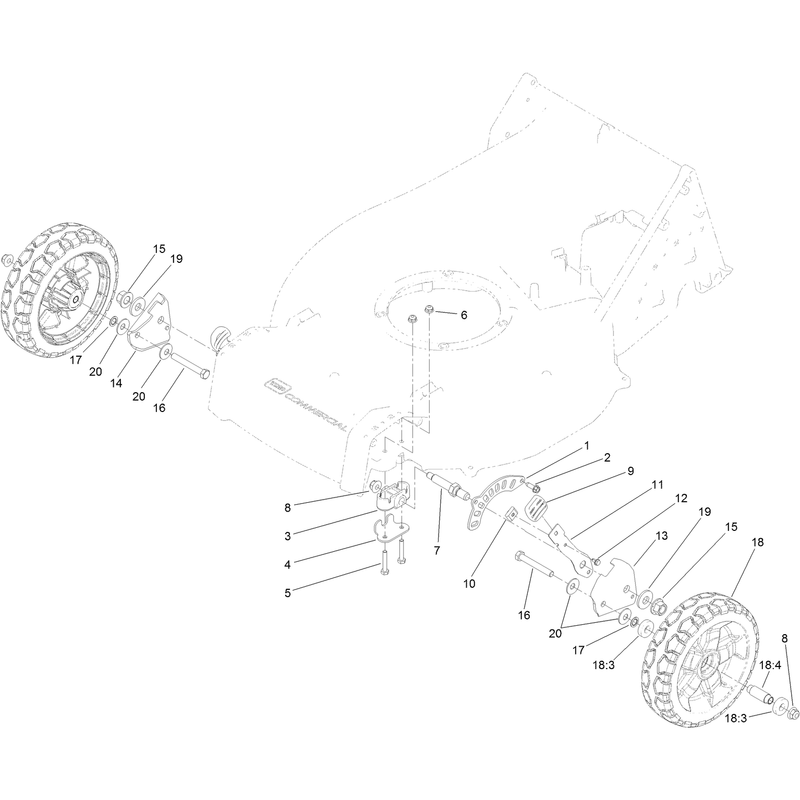 Height of Cut and Wheel Assembly